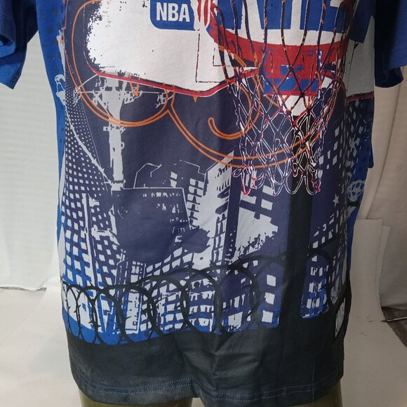NBA Elevation Men's XL T-Shirt Size XL New w/ Tags Blue Vintage Basketball - Picture 6 of 12